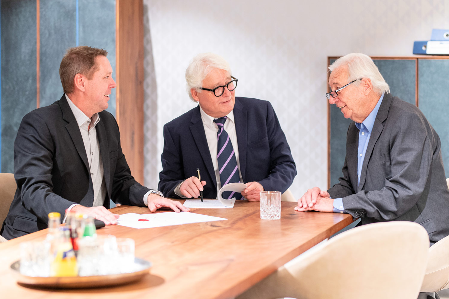 Notar beim Hausbesuch